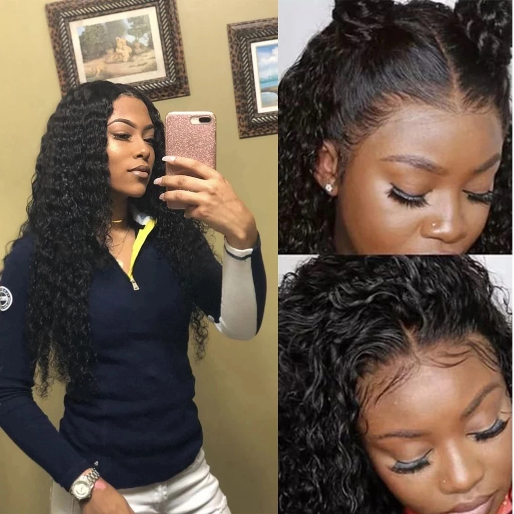 Парик из натуральных человеческих волос 34 дюйма 13 х4|Парик на кружеве| |