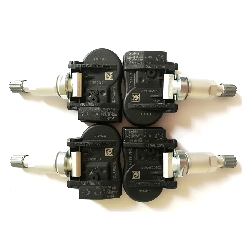 Датчик давления в шинах TPMS 4 шт. 31341171 433 МГц 31341893 313418930 S180052020 для Volvo C30 C70 S60 S80 V60 XC60