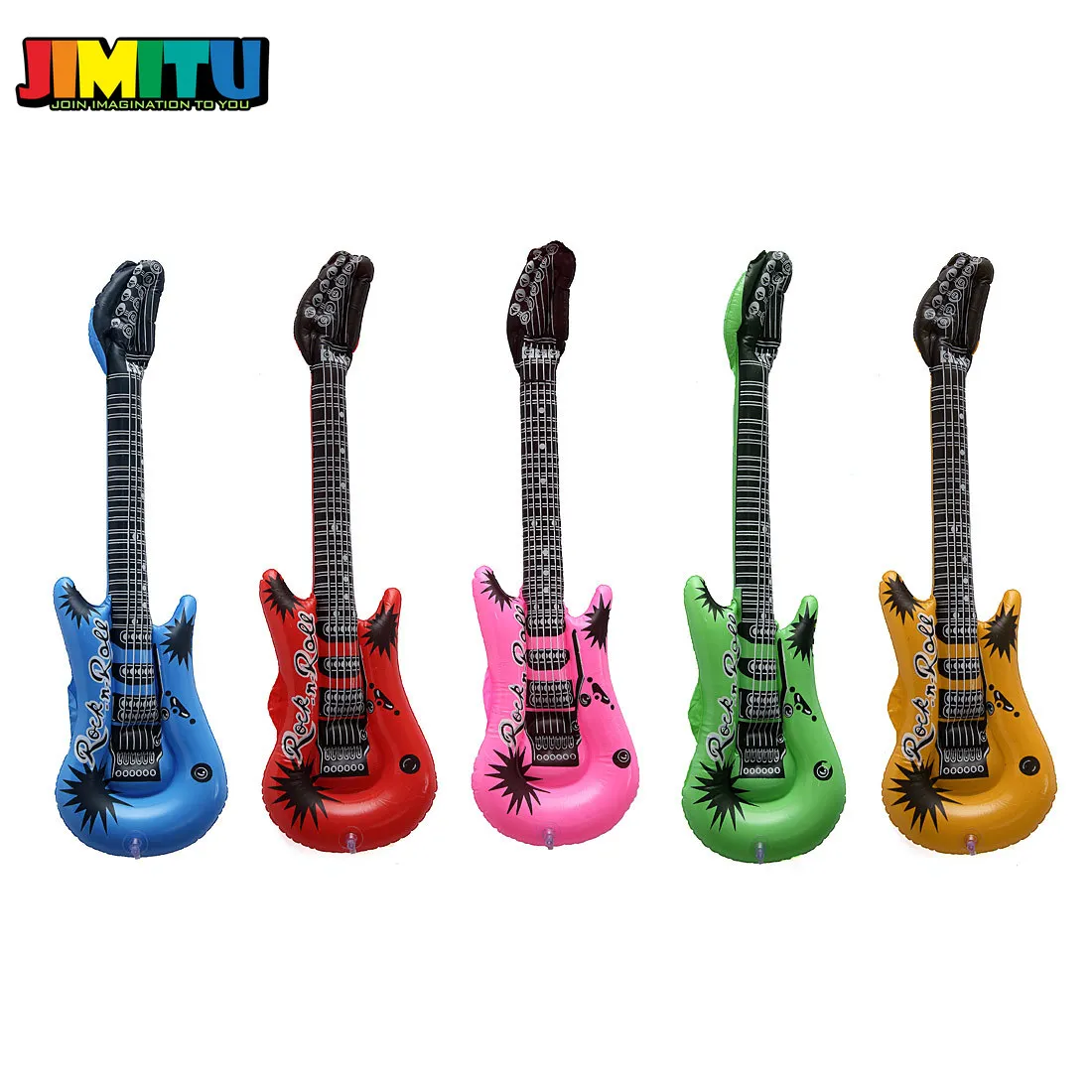 1 шт. необычный инструмент надувные игрушки Гитара микрофон радио надувная