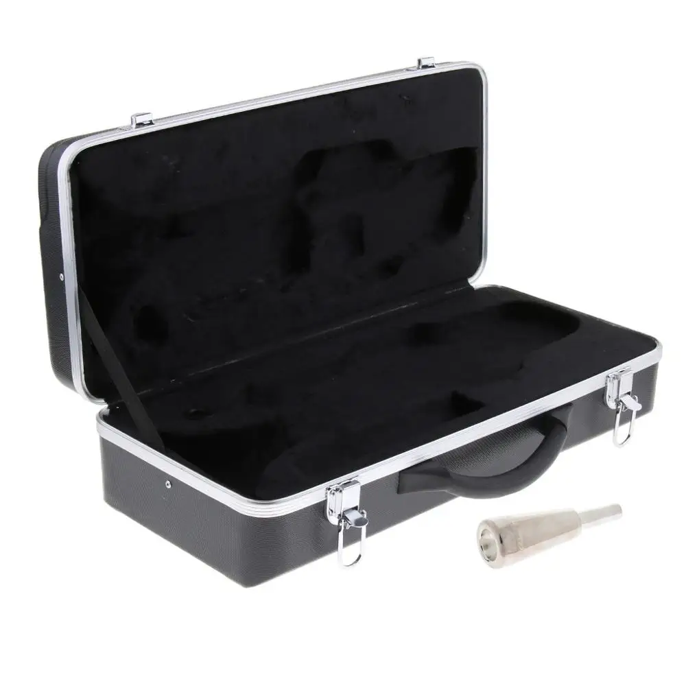 1 шт. Серебряный мундштук для трубы водонепроницаемая сумка переноски латунный