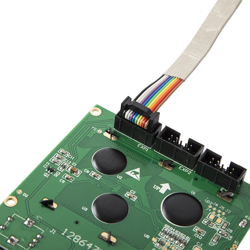 CREALITY 3d принтер части контроллера RAMPS 1 4 lcd 12864 панель управления синий экран +