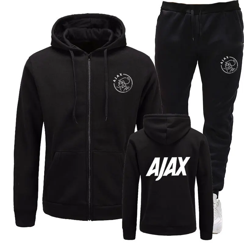 Новый спортивный костюм модные AJAX мужские спортивные толстовки комплекты из