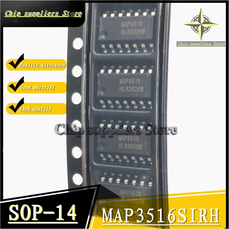 10 шт.-100 шт. // MAP3516SIRH SOP-14 MAP3516S SOP14 чип питания Nwe тонкие материалы 100% качество |
