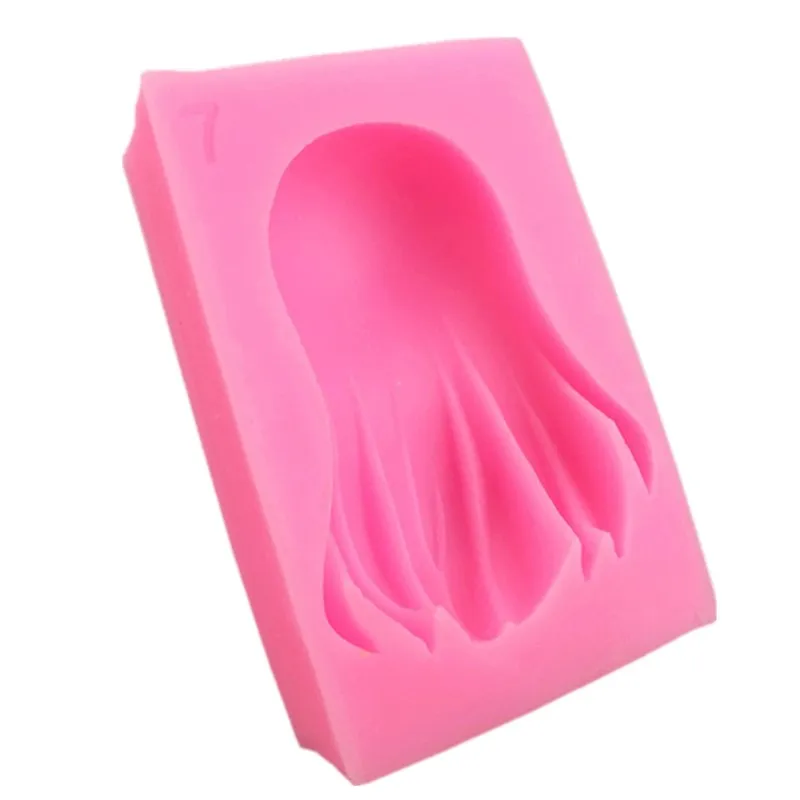 Силиконовая форма для выпечки длинные волосы | Дом и сад