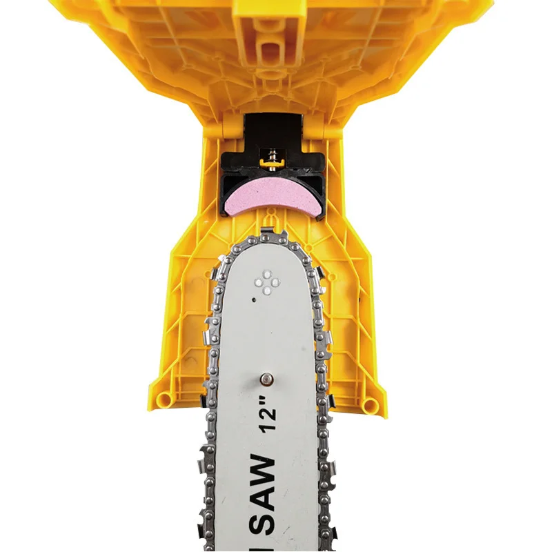 Быстрая точилка для бензопилы с маленьким точильным камнем деревообработки 14-20