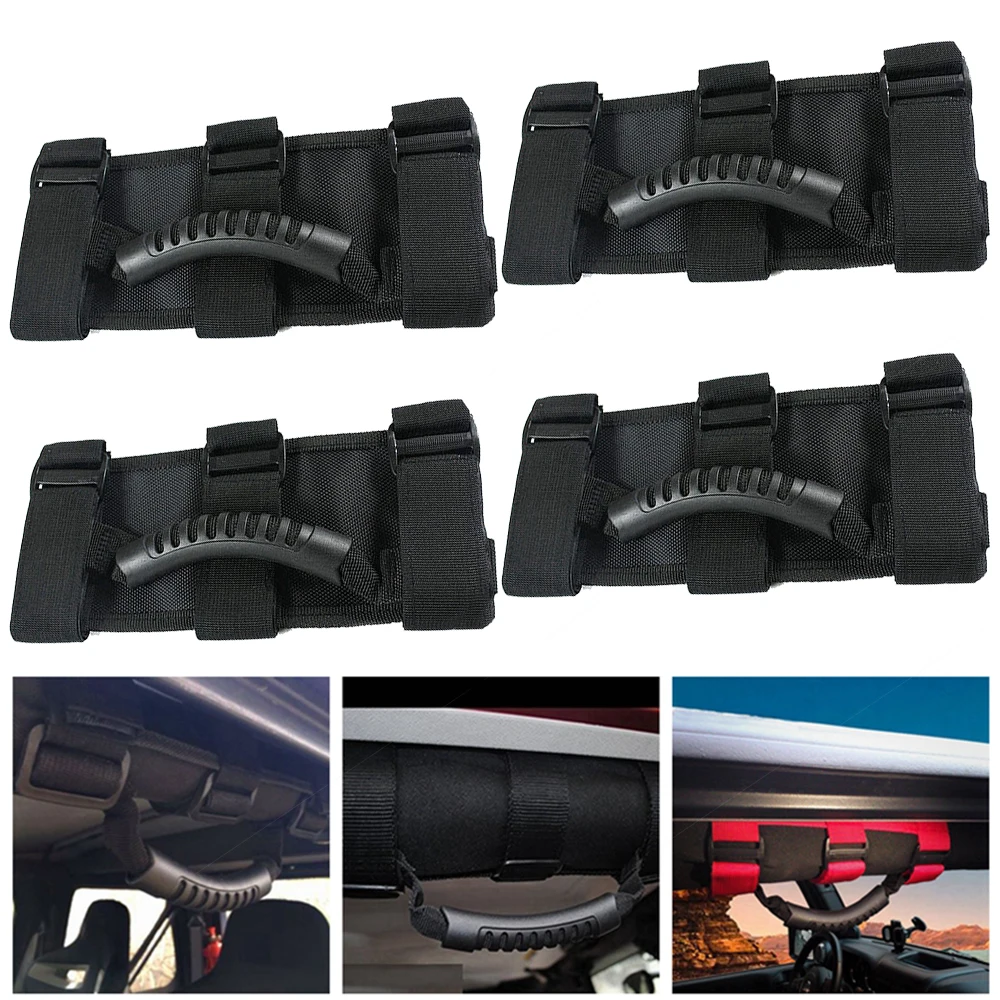 Рулонная рукоятка для джипа 1955-2021 Jeep Wrangler YJ TJ JK JKU JL JLU Sports Sahara Freedom Rubicon X &amp Unlimited -