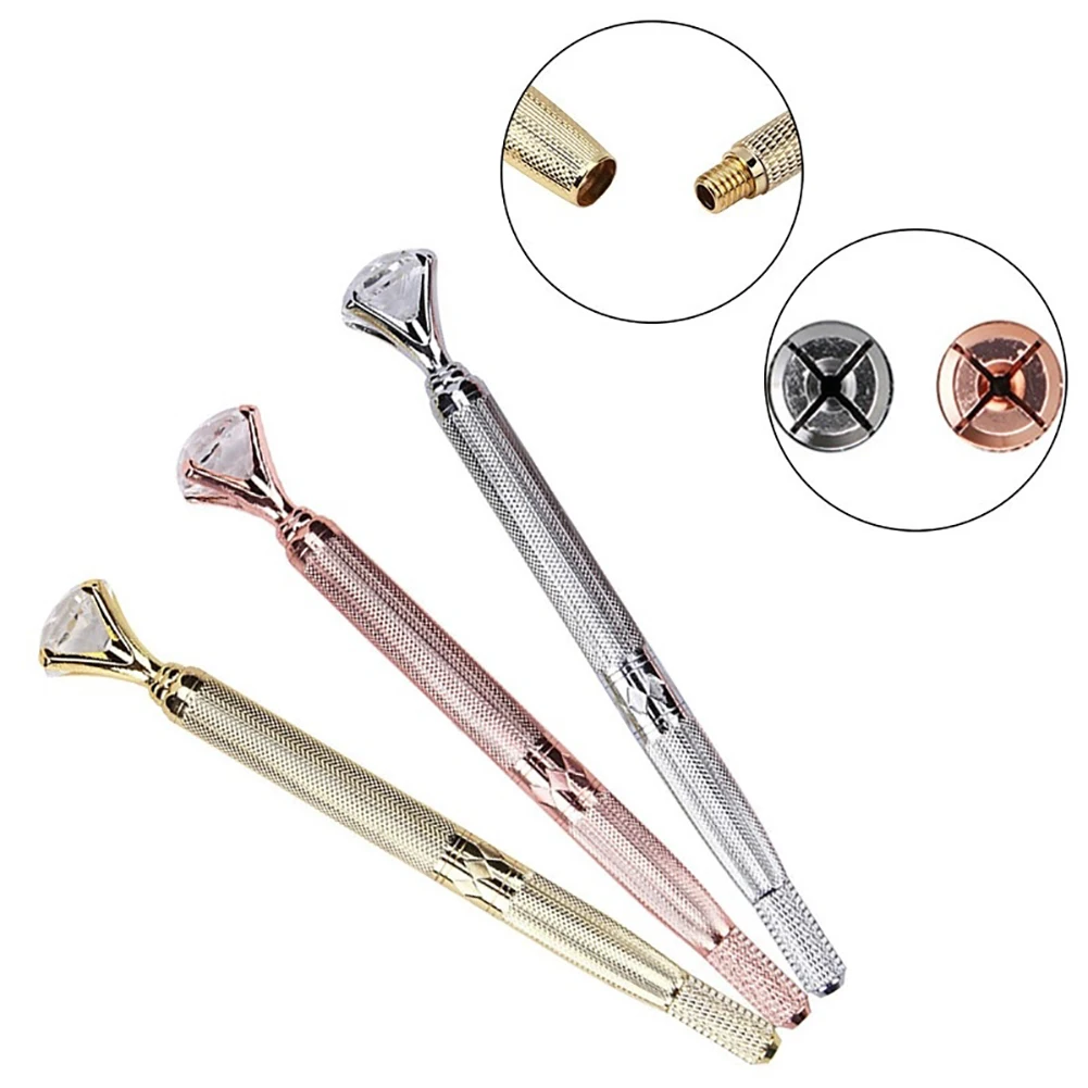 Профессиональный ручной Перманентный карандаш для татуажа бровей и губ стразы