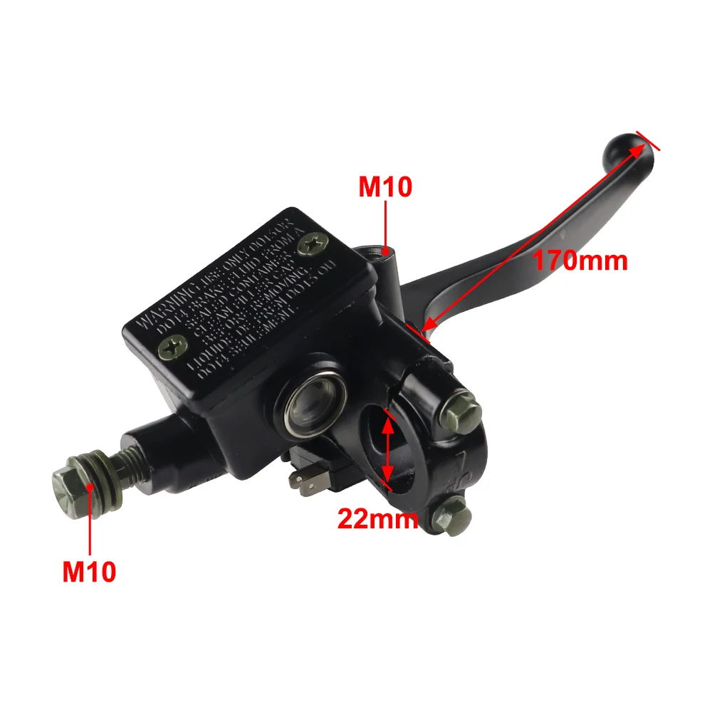 Главный тормозной цилиндр для переднего колеса Honda TRX250 TRX300 TRX400 TRX450 ATV|brake master