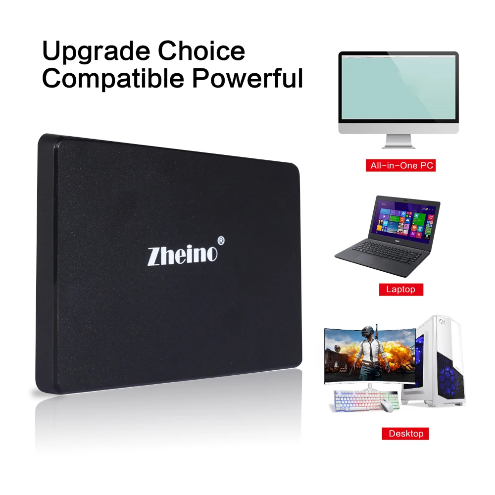 Жесткий диск Zheino SSD 120 гб 240 256 512 ТБ SATAIII 2 5 дюйма|Внутренние твердотельные