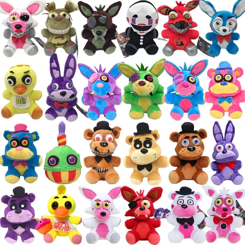 Плюшевая игрушка FNAF Freddy's 18 см набивные и плюшевые игрушки в виде медведя