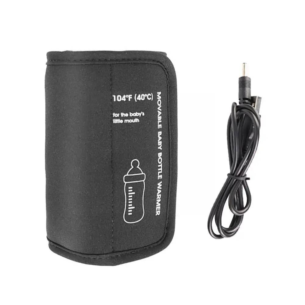 

USB Baby Bottle Warmer Single Bottle Multi-function Car Baby Temperature Bottle Insulation Constant Heater Portable T4R1