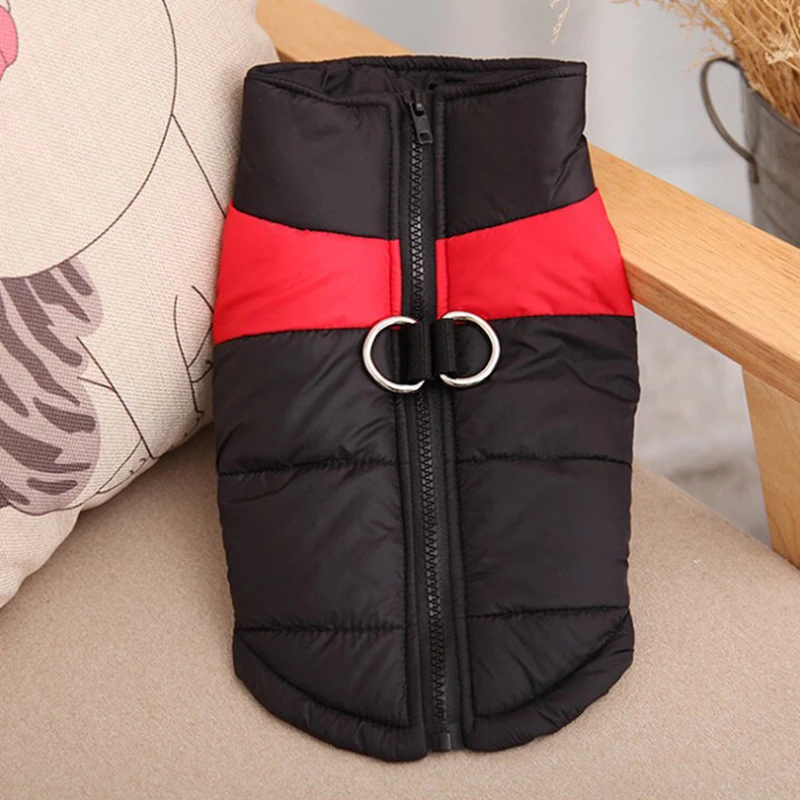 Зимняя теплая одежда для домашних животных водонепроницаемый жилет из