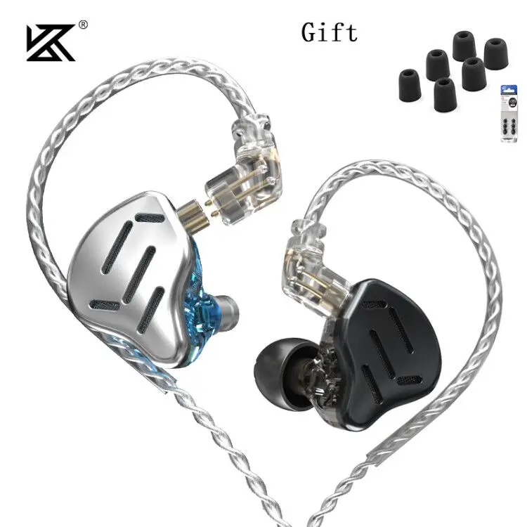 Kz zax 7ba 1dd 16 гибридных наушников вкладышей металлические высокоточные наушники