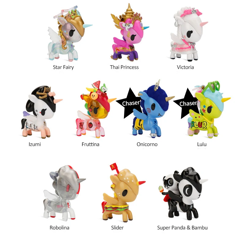 Таинственная коробка Tokidoki сумка единорог игрушки потайная Аниме фигурки милый