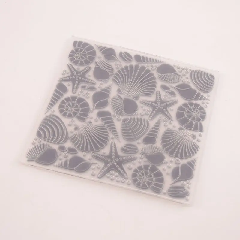 

Plastic Embossing Folder Stencils Template Molds DIY Scrapbooking Paper Photo Album Card Decoration Starfish