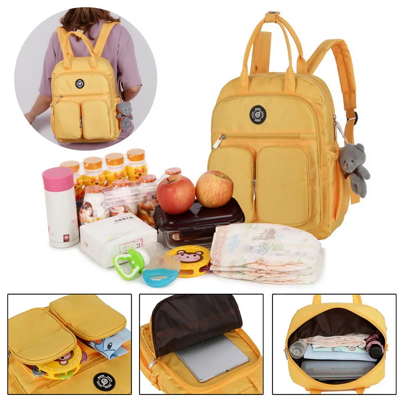 Водонепроницаемый дорожный рюкзак для учащихся Женский Повседневный стиль