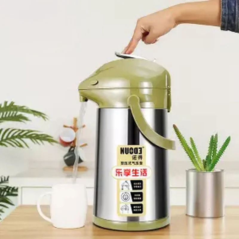 Пневматический термос бытовой большой емкости бутылка для кипячения воды