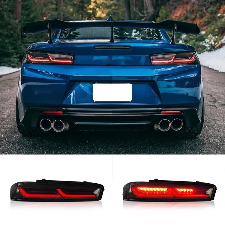 CAPQX полный набор для Chevrolet Camaro 2016-2018 светодиодный задний стоп-сигнал светильник