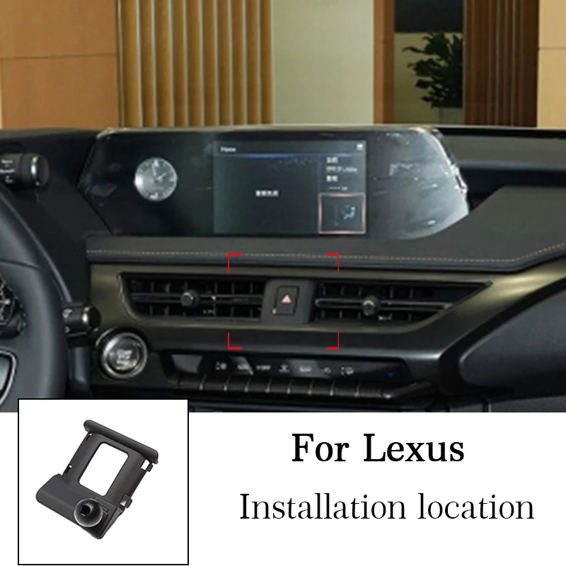 car wireless charger car mobile phone holder air vent mounts stand bracket for lexus ux ux200 ux260h 2019 2020 auto accessories free global shipping