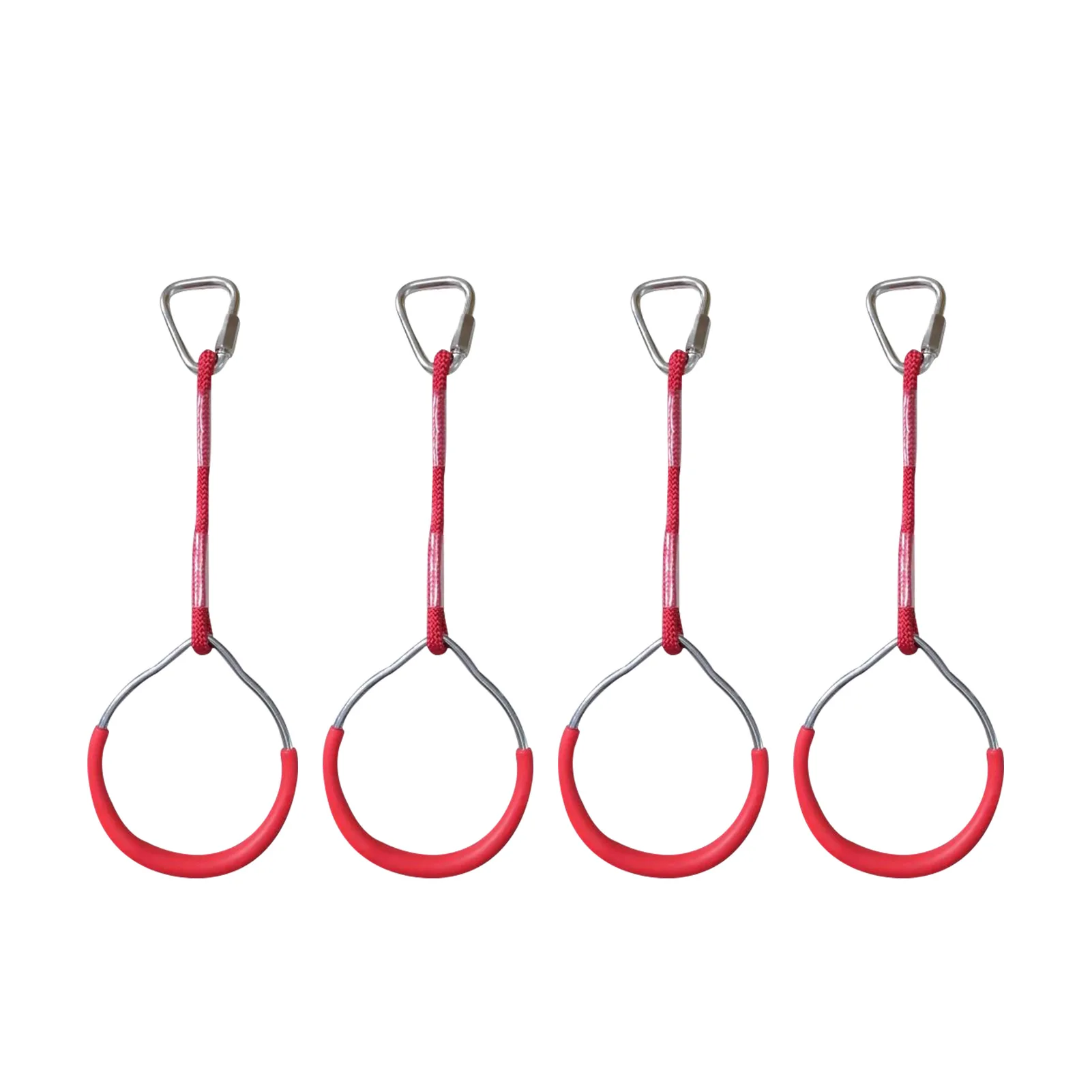 

4pcs Swing Playground Heavy Duty Indoor Trapeze Bar Fitness Children Gymnastic Ring Home Gym Multipurpose Pull Up Portable