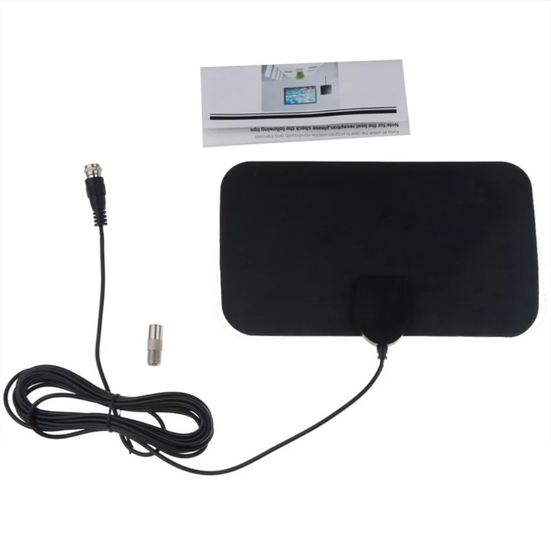 

Digital Antenna for TV Indoor, 100 Miles Long Range Amplified Antenna for Smart TV with Amplifier Signal Booster 4K 1080P Free