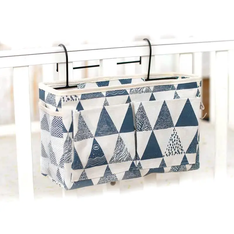 Новая железная рама подвесная сумка для хранения прикроватный органайзер