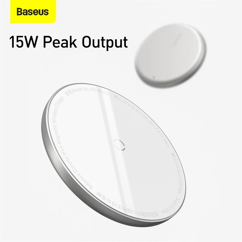 baseus magnetic wireless charger for iphone 12 pro mini charger with type c cable fast charger for iphone 12 mini free global shipping