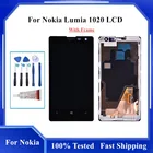 4,5 дюйма для Nokia Lumia 1020 ЖК-дисплей дигитайзер сенсорный экран дигитайзер сенсор в сборе с рамкой для Nokia Lumia 1020