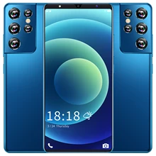 New 2021 Galxy S21Ultra Andriod Smart Phone 6.1 Inch Fingerprint Unlock Cheap Mobile Phone 4G 5G Network Celular Clobal Version