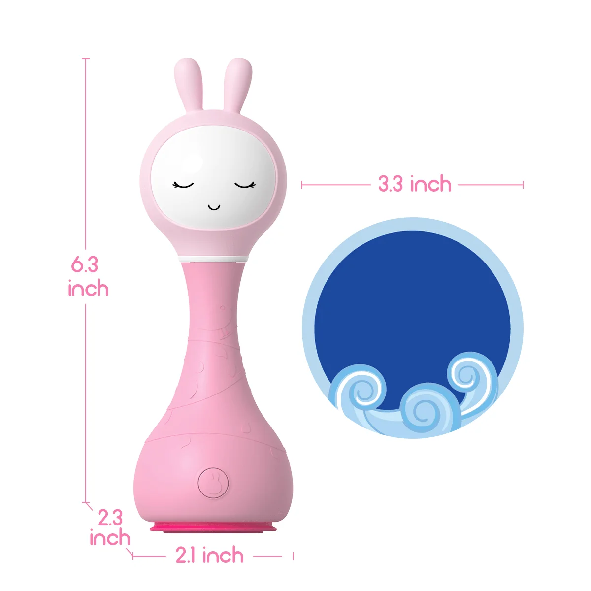 

Alilo Smarty R1 Bunny baby toy infant Smart Story Teller Learning Educational smart househ Christmas Gift for Children toddlers