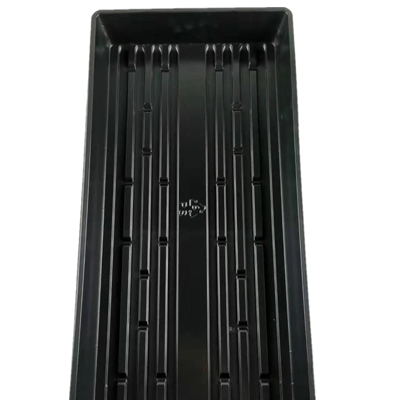 Прямоугольный Лоток для саженцев без отверстий дренажа 54x28 см пластиковый лоток