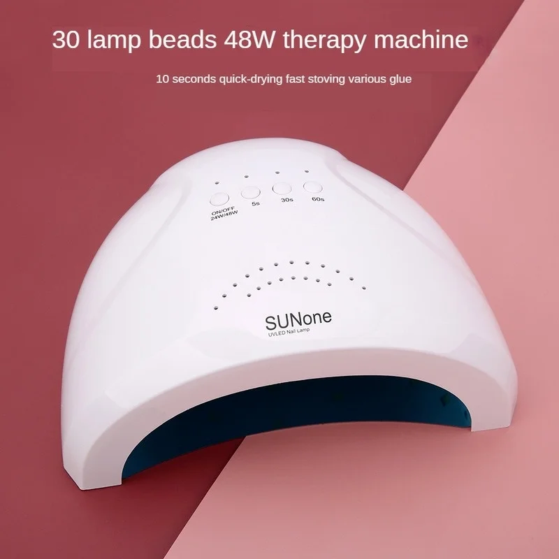 

SUNone 48W UV Lamp For Nail Dryer 30PCS LED Lamp For Manicure Curing Poly Gel Nail Polish Drye With Motion Sensing Nail Tools