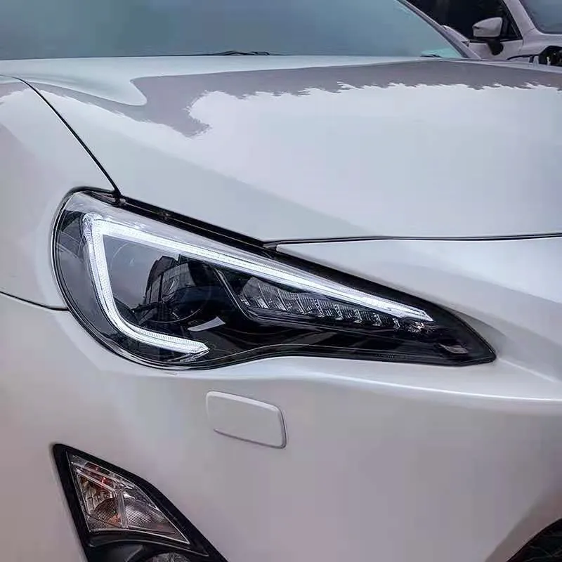 

Car Headlight Lens For Toyota GT86 2012 2013 2014 2015 2016 - 2019 Headlamp Cover Car Replacement Front Auto Shell Cover