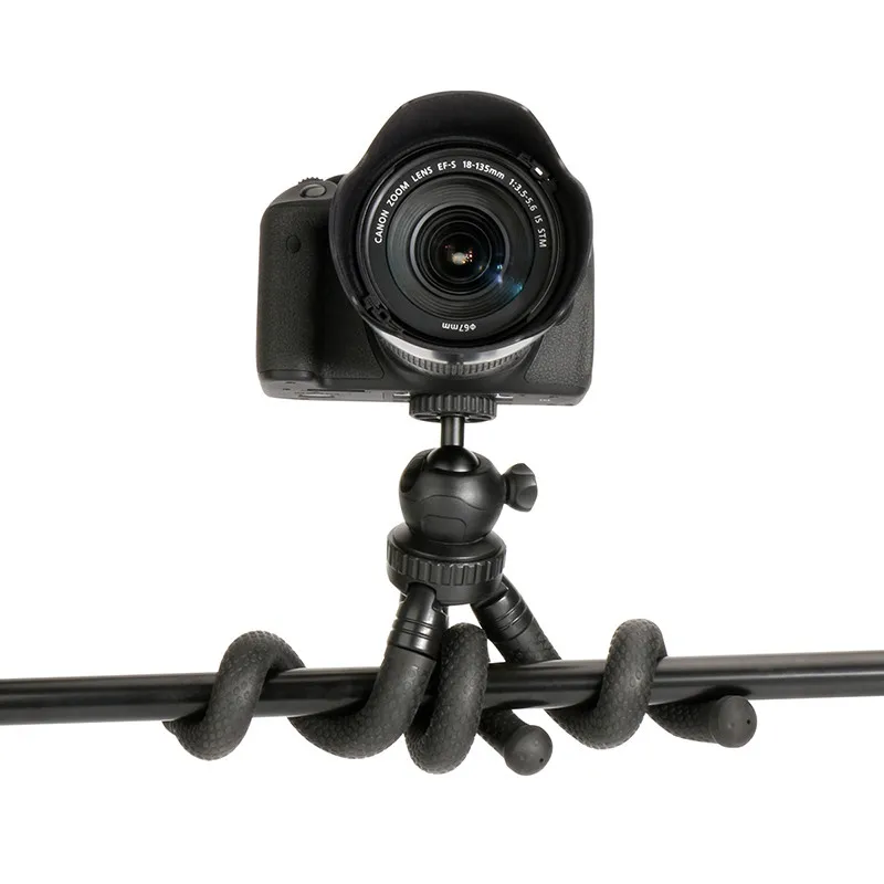 Гибкий штатив ABS Осьминог мини Кронштейн Стенд с креплением для телефона DSLR