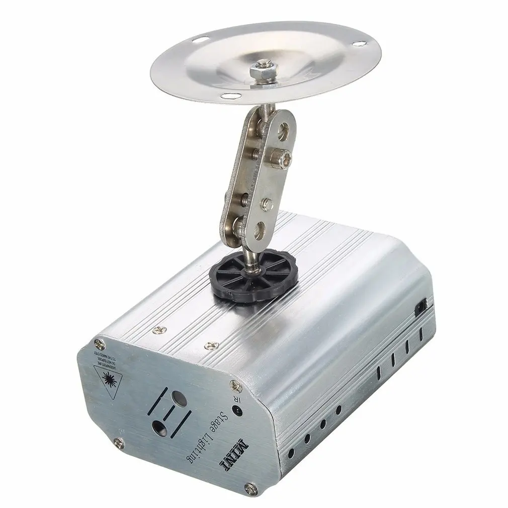 Светодиодный лазерный проектор 24 режима узоры сценическая лампа для дискотеки