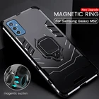 Противоударный бронированный чехол для Samsung Galaxy M52 5G M 52 2021 SM-M526BRDS 6,7 '', автомобильный магнитный держатель с кольцом, Защитные Чехлы, оболочка, Обложка