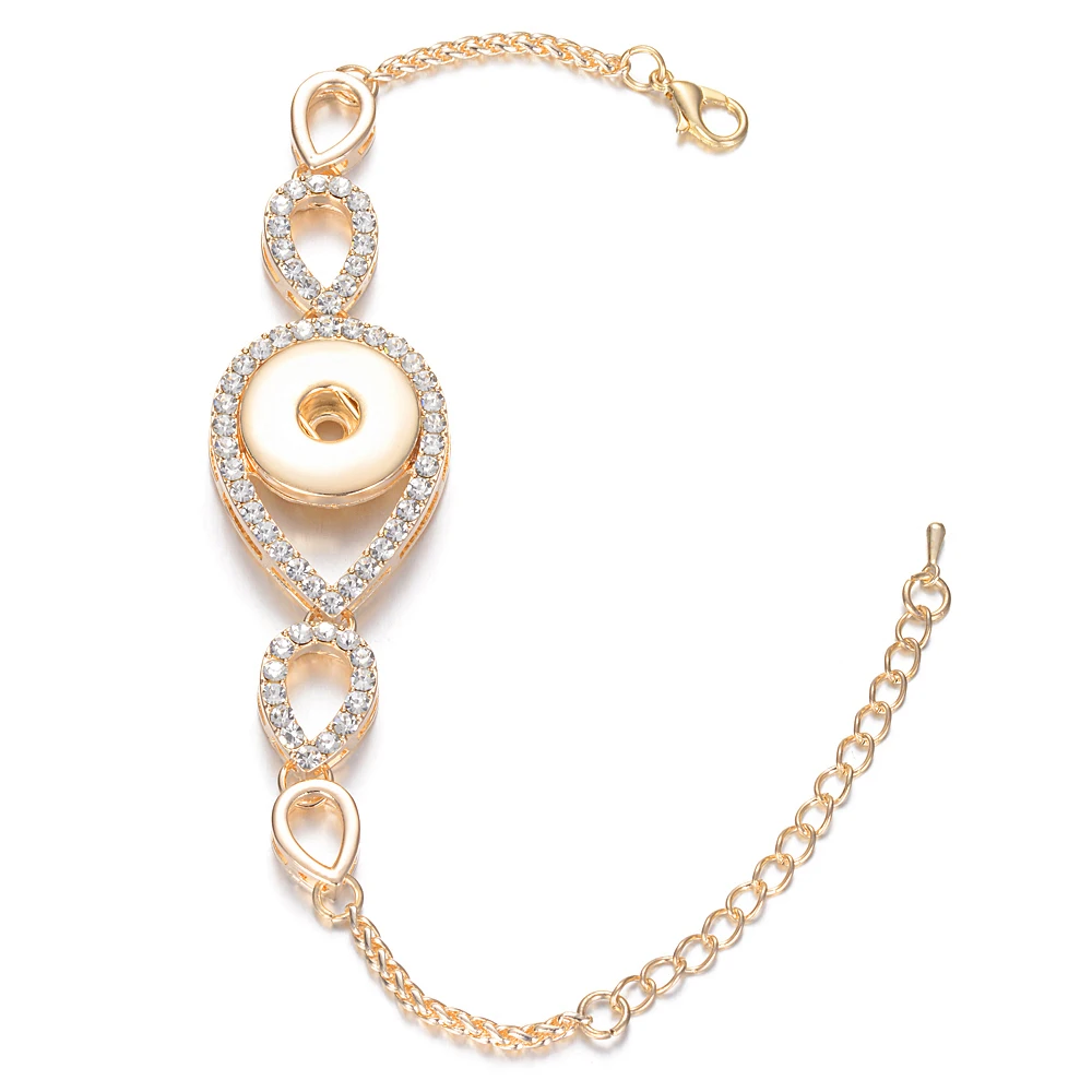 Женские браслеты из розового золота Ginger Snap Подарочные ювелирные изделия с