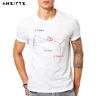 AMEITTE 2019, футболка с математическим геометрическим дизайном, креативная футболка с надписью Find x geek, Летняя Повседневная белая футболка с коротким рукавом, топы