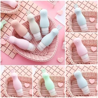 portable silicone refillable bottle empty travel packing press for lotion shampoo skin care cosmetics squeeze containers tool