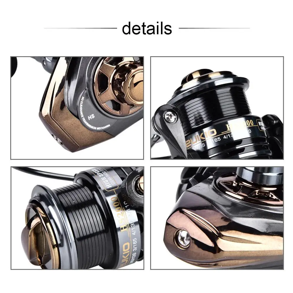 

Fishing Reel Durable Spinning Reel 7.1:1Max Drag Carp Fishing Reel