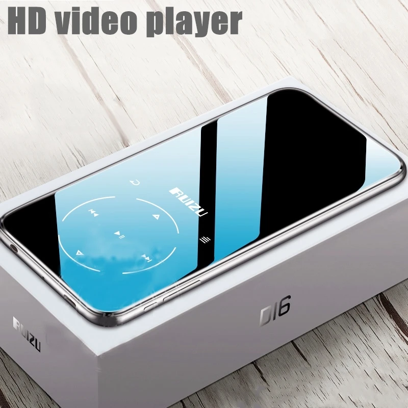 Металлический оригинальный MP3-плеер RUIZU D16 Bluetooth 2 4 дюйма 8 ГБ 32 Hi-Fi музыкальный