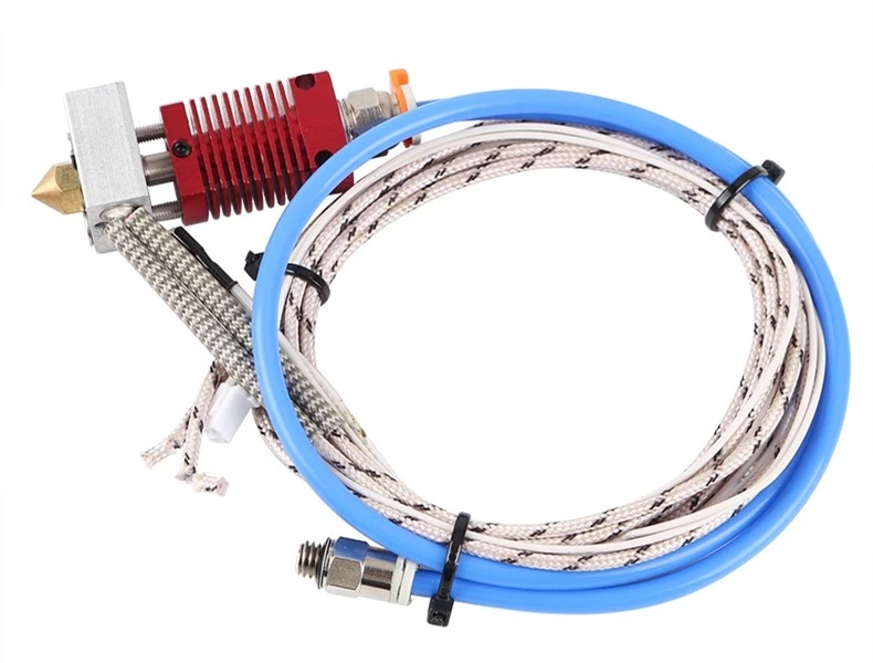 1 шт. MK9 экструдер Hotend Bowden 24 в 50 Вт печатающая головка 0,4 мм Насадка с силиконовым носком для Ender-3 3PRO CR-10S части 3d принтера