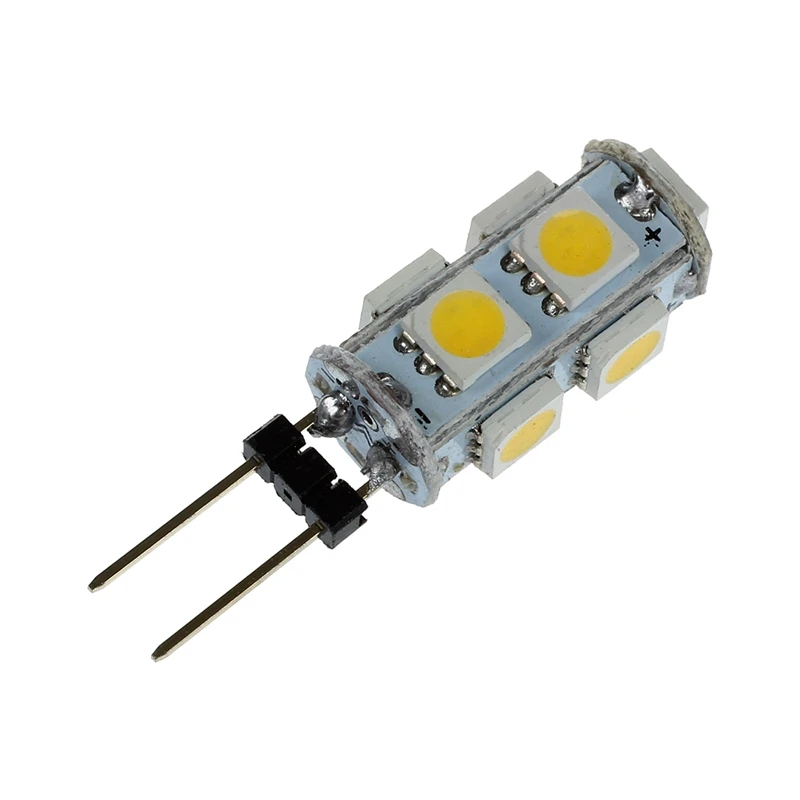 G4 5050 SMD 9 светодиодный теплый белый RV Морской Кемпер лодка автомобиль Точечный