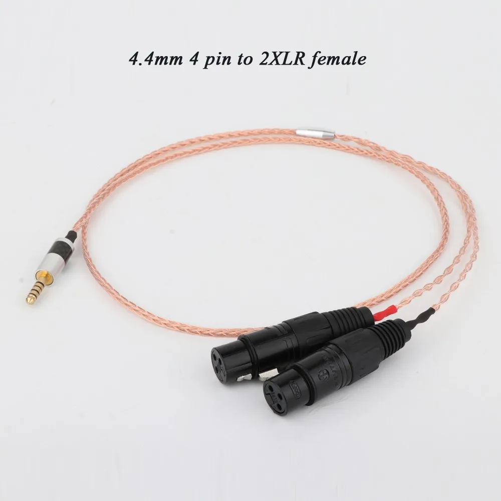 

Preffair New Upgrade Cable Replacement for Digital Audio Player NW-WM1A, NW-WM1Z, 4.4mm Male plug to 2 XLR Male Female Balanced