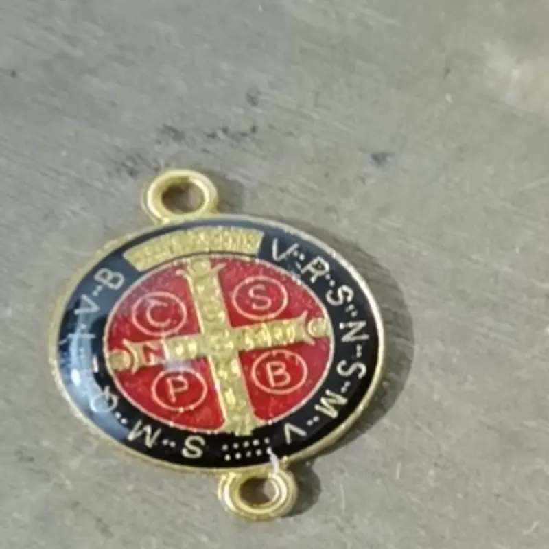 

Saint Benedict Exorcism Catholic Italian Sacred Object Pendant Saintbenedict