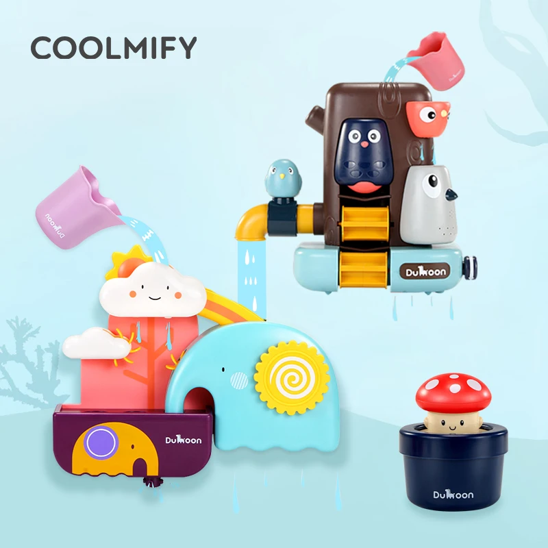 Принтом в виде слона для маленьких игрушки ванной воды трубопровода Лейка душа