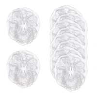 10 pcs elastic lace pearl wrist corsage bands accessory stretch pearl wedding wrist diy decor accessory