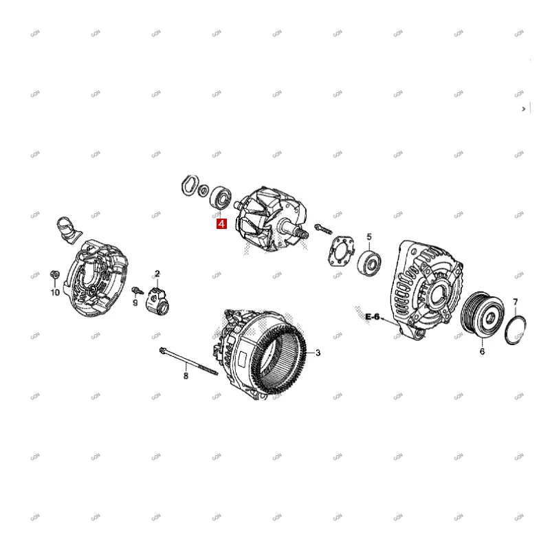 

Car Gearbox bearing Differential bearing Needle bearing hon daa cur aGenerator bearings Engine bearing