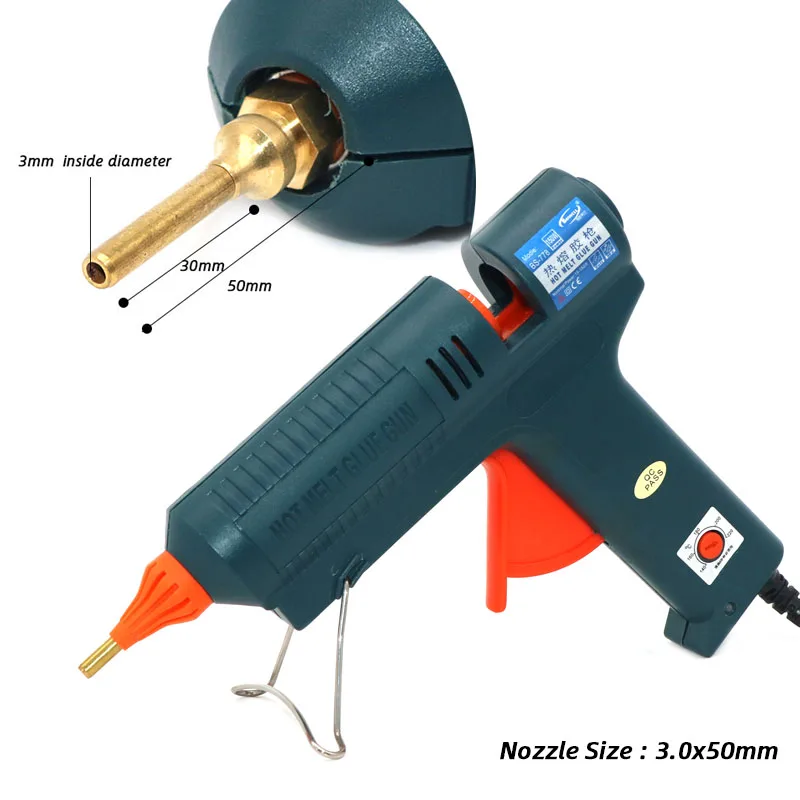 

Термоклеевой пистолет Sackful 150 Вт темно-зеленый