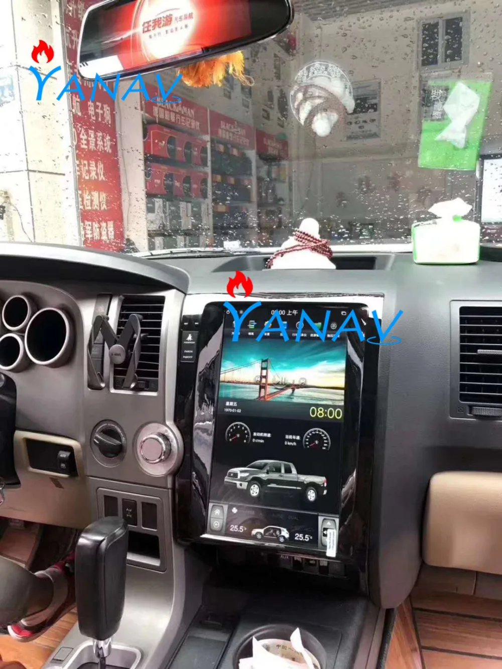 

Car stereo Car multimedia player For-TOYOTA Tundra 2007-2011/Sequoia 2007-2018 car Radio Player 13.6" Android car GPS navigation
